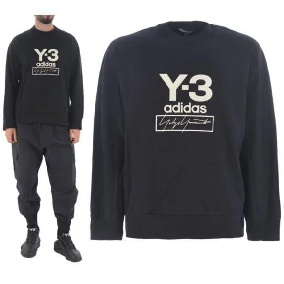 Men's Y-3 sweatshirt Signature Logo - xxl